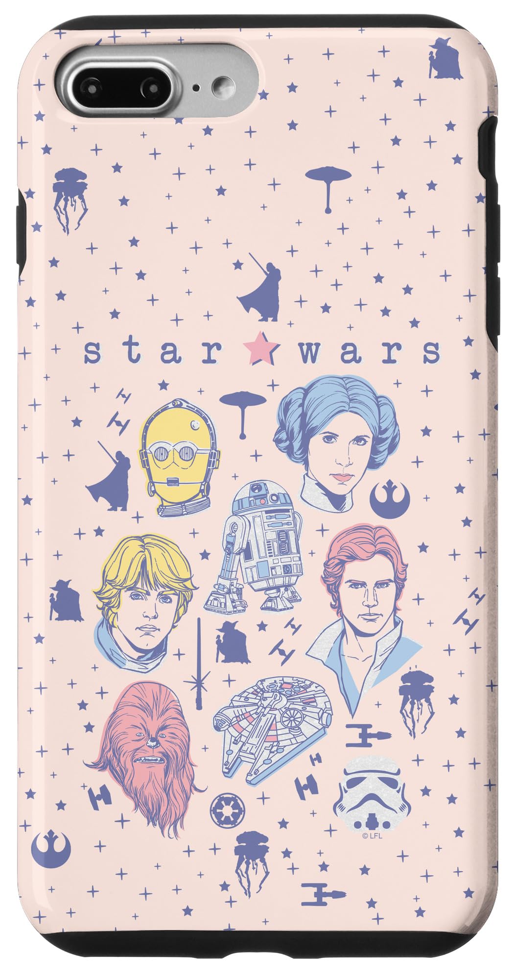 Coque iPhone 7 Plus/8 Plus Star Wars Icons protégeant votre smartphone Apple - 4