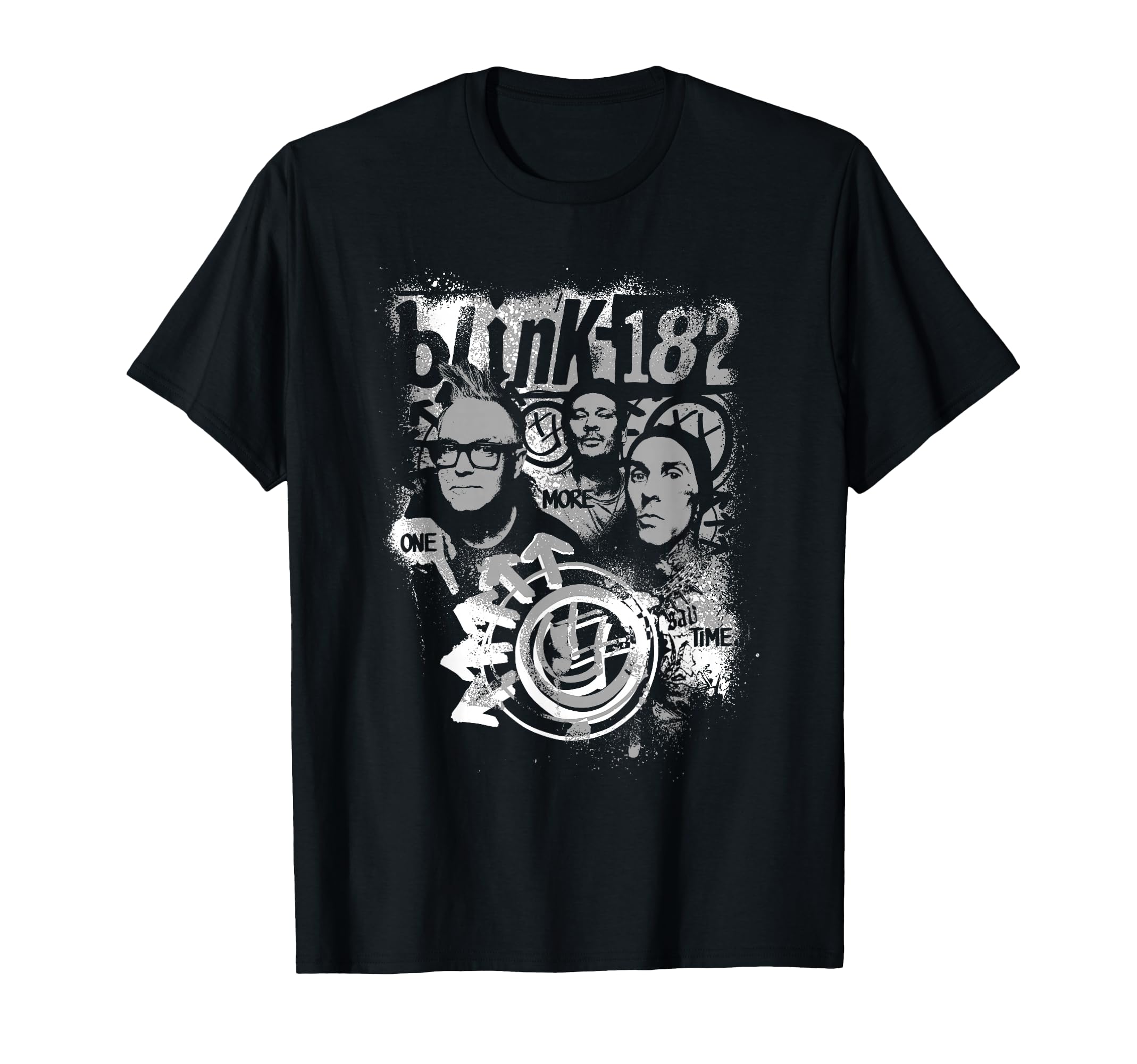 Amazon | 公式Blink-182 One More Time Portrait Tシャツ | Tシャツ
