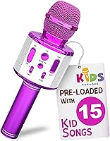 Vista 12 de Move2Play, Micrófono de karaoke de Navidad Incluye canciones precargadas y Bluetooth Juguete para niños de todas las edades 2, 3, 4, 5, 6+ años