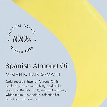 Satin Naturel Cold-Pressed Organic Sweet Almond Oil 200 ml