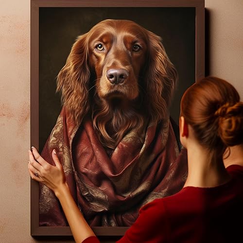 Miniatura 755 de Thuan Chow Chow Retrato de mascota con disfraz real de perro en un disfraz retrato de perro con vestimenta Retrato medieval de mascota retrato