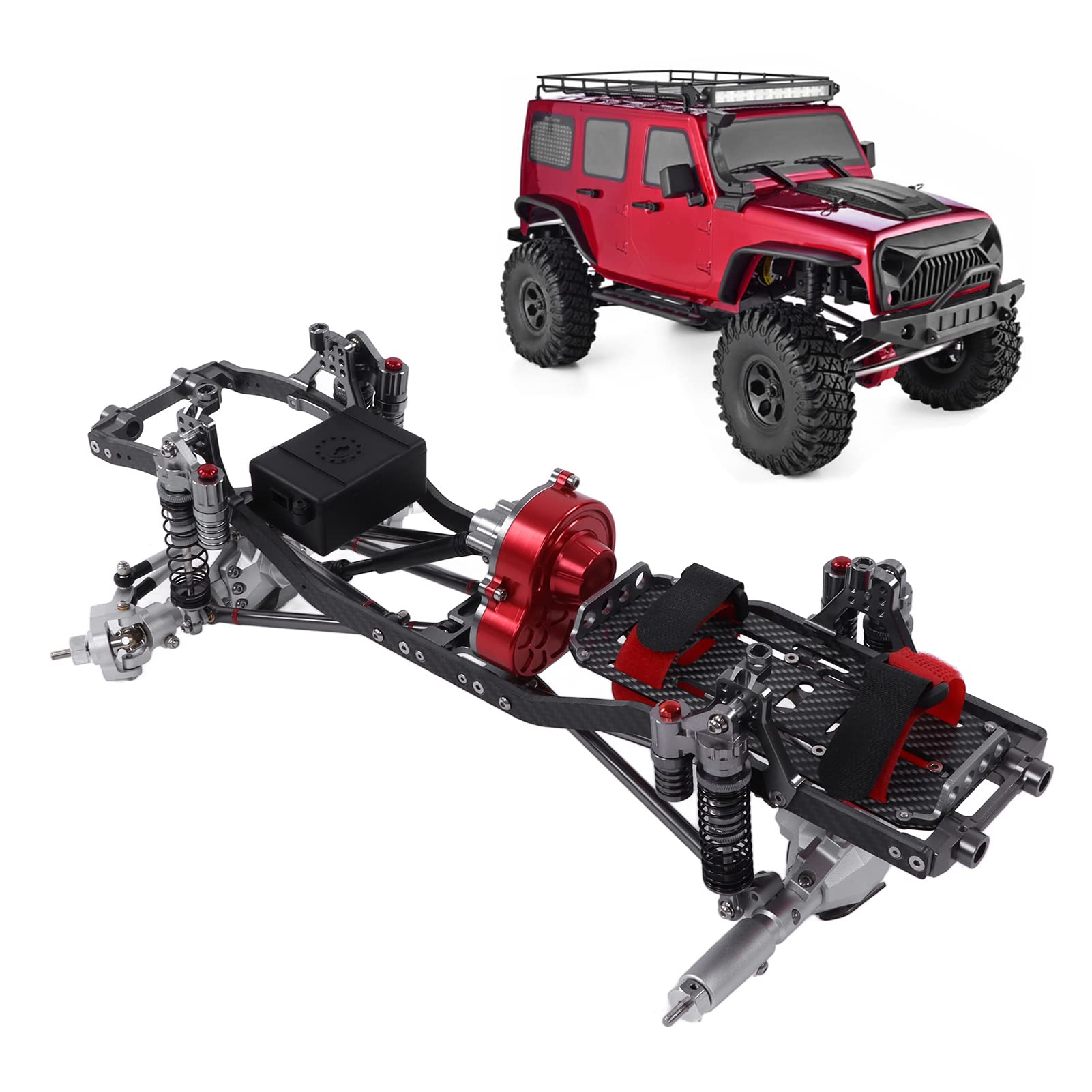 Amazon | 313mmホイールベースシャーシフレームキット、1 / 10RCオフ