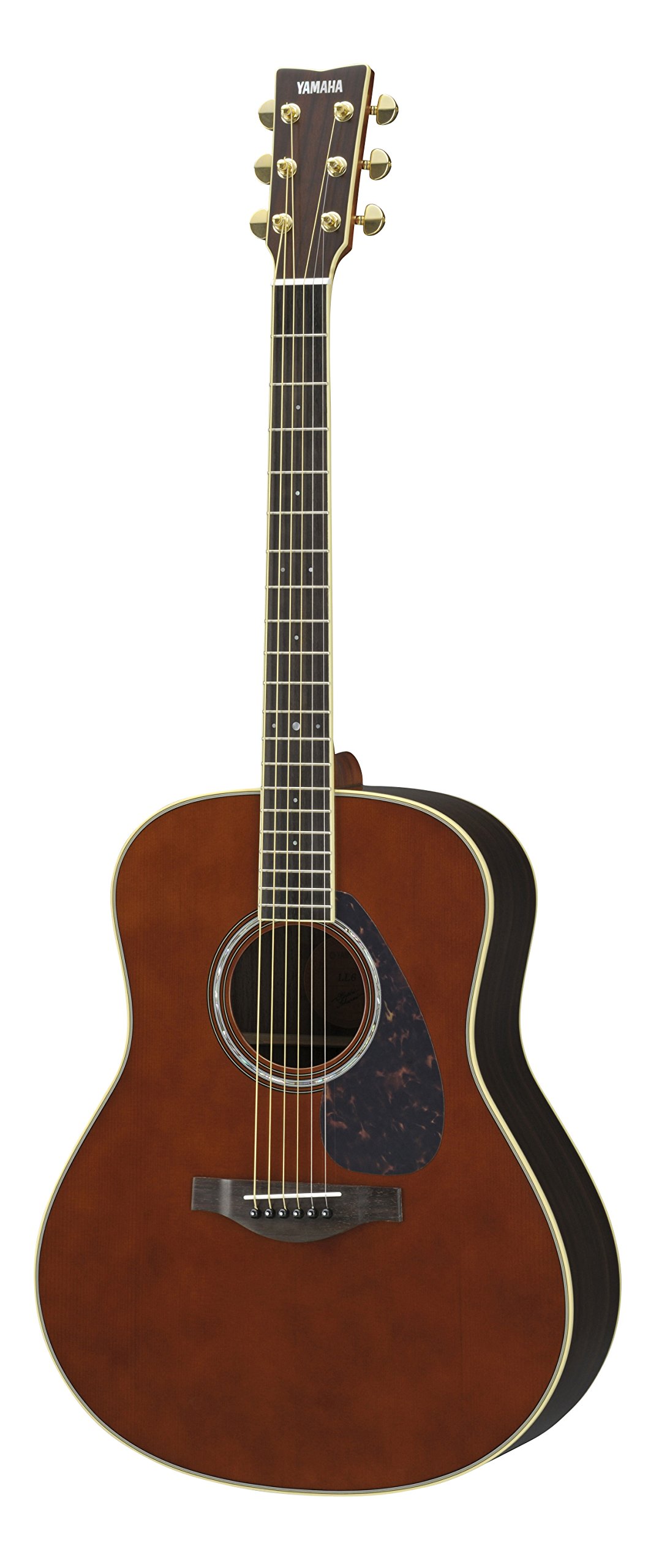 ギター Yamaha LL16 - All Solid Wood Yamaha L-Series LL6 Acoustic-Electric Guitar - Roswewood, Dark