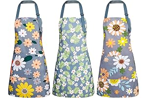 BOUMUSOE Floral Aprons: Comfort and Style for Every Kitchen Adventure