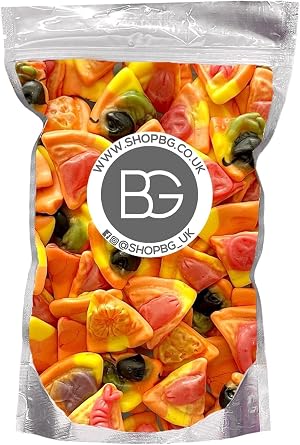 BG Pick & Mix Sweets Candy Pick n Mix Choose Your Sweetie Pouch 800g - Jelly Filled Pizzas
