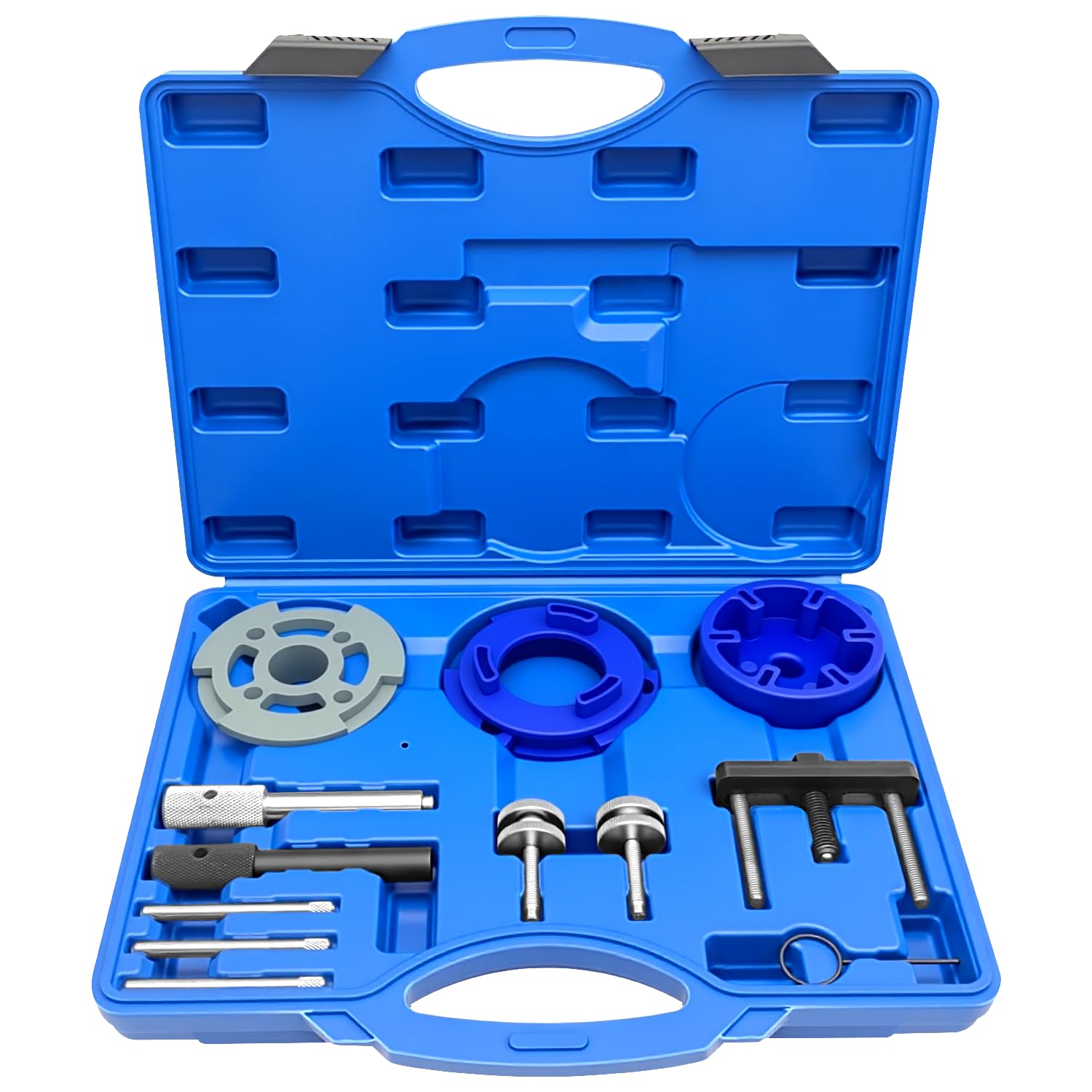 ZKTOOL Werkzeug zum EIN- und Ausbau der Kettenradabdeckung der Hochdruck-Kraftstoffeinspritzpumpe, Kompatibel mit Ford 2.0 2.2 2.4 3.2 TDDi TDCi-Dieselmotor, OEM 303-682, 303-679A, 303-1151