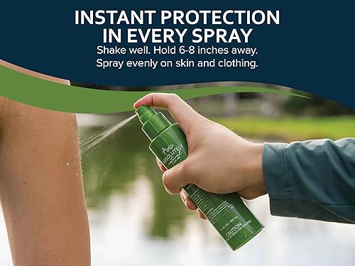 Miniatura 3 de Absolutely Natural Repelente de mosquitos para patio al aire libre  Spray de insectos sin DEET con citronela  Repelente de insectos antiadherente y