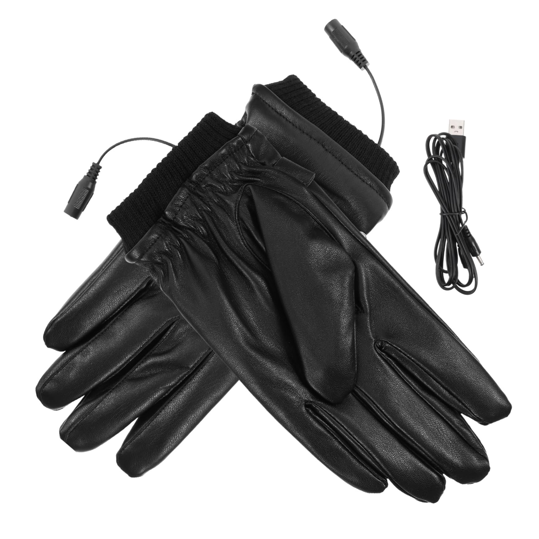 BESPORTBLE Thermal Mittens for Men Heated Gloves Constant Temperature Electric Heated Motorcycle Gloves Winter Warm Mittens for Outdoor Riding