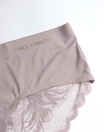 Vince Camuto Womens Hipster Underwear, Soft Seamless Lace, Breathable Ladies Panties, 3/6 Pack, Ropa Interior de Mujer