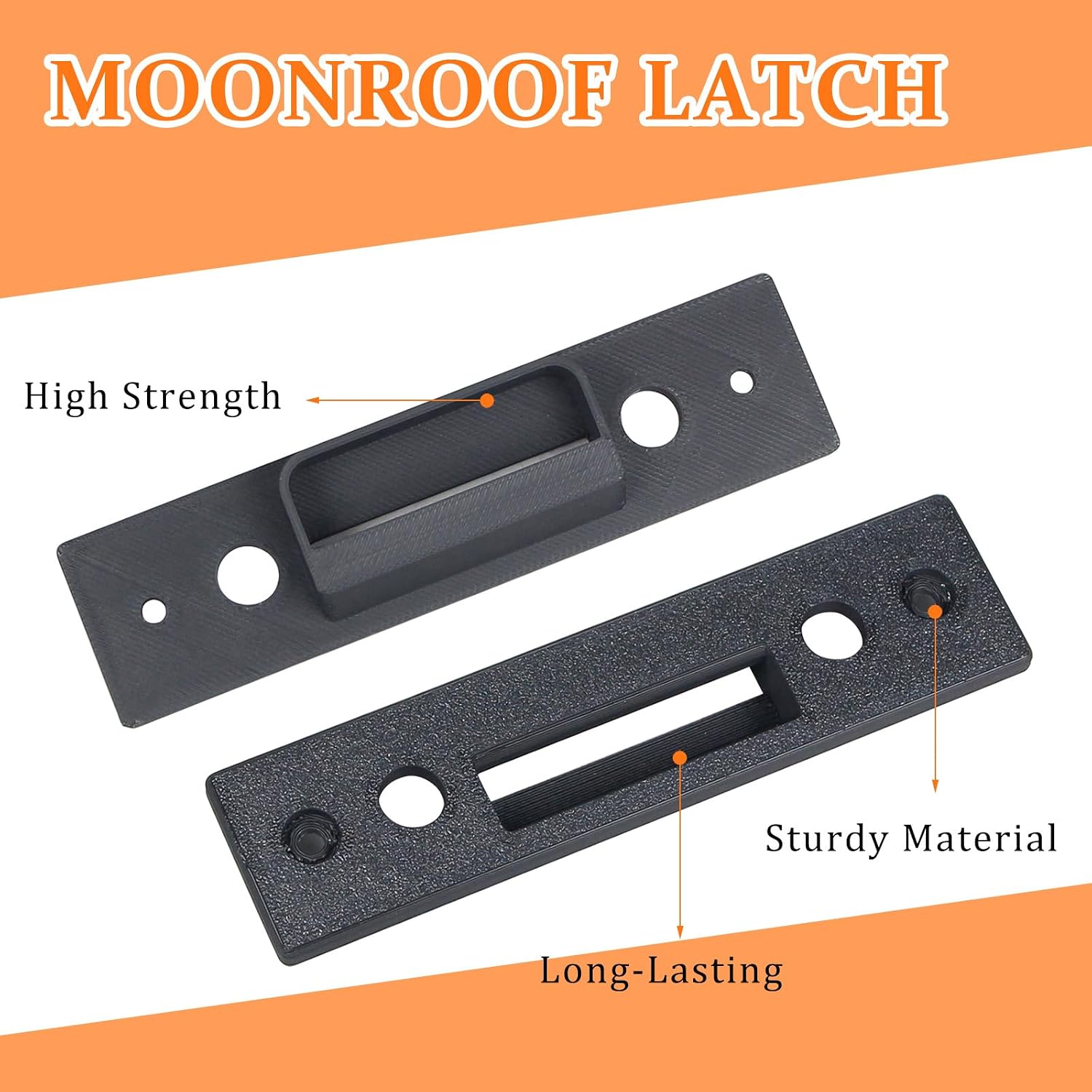 Utoolmart Rear Sliding Moonroof Cover Latch, Sunroof Lock - Rev 2 - GM F Retainer 84900118, Compatible with Chevy Traverse, GMC Acadia, Buick Enclave