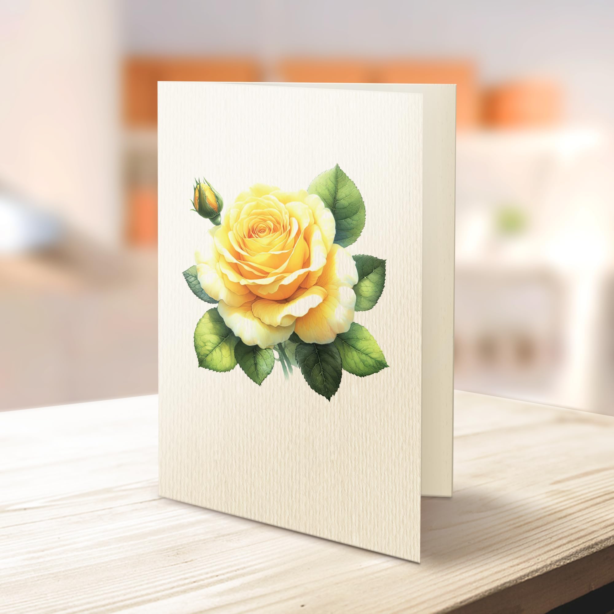PAEONE Paper Pop-Up Flower Card, Rose, Forever Flowers Bouquet 3D Popup Greeting Cards, Blank Note Envelope, Birthday Gift Cards, Mother's Day, Holiday Decorations