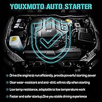 Vista 4 de Arrancador 6490N para Chevy Colorado 2.8L 3.5L 2004-2006, para Trailblazer 4.2L 2002-2005, para GMC Canyon Envoy 2.8L 3.5L 4.2L 2002-2005