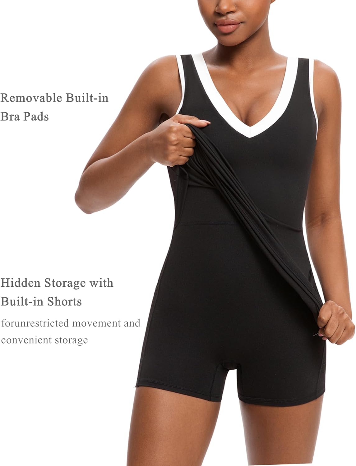 Topcloset Tennis Dress for Women with Shorts Athletic Golf Active Workout Dress with Pockets Easy Peasy Shorts