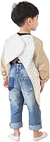 Vista 3 de Kids Waterproof Art Smock – Long Sleeve Apron for Painting, Baking, Sensory Play (Ages 1–10)