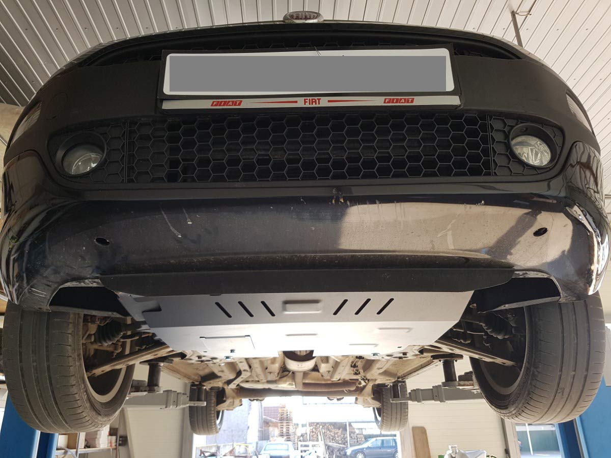 Protezione motore in metallo compatibile con Fiat Grande Punto (2006-2018)