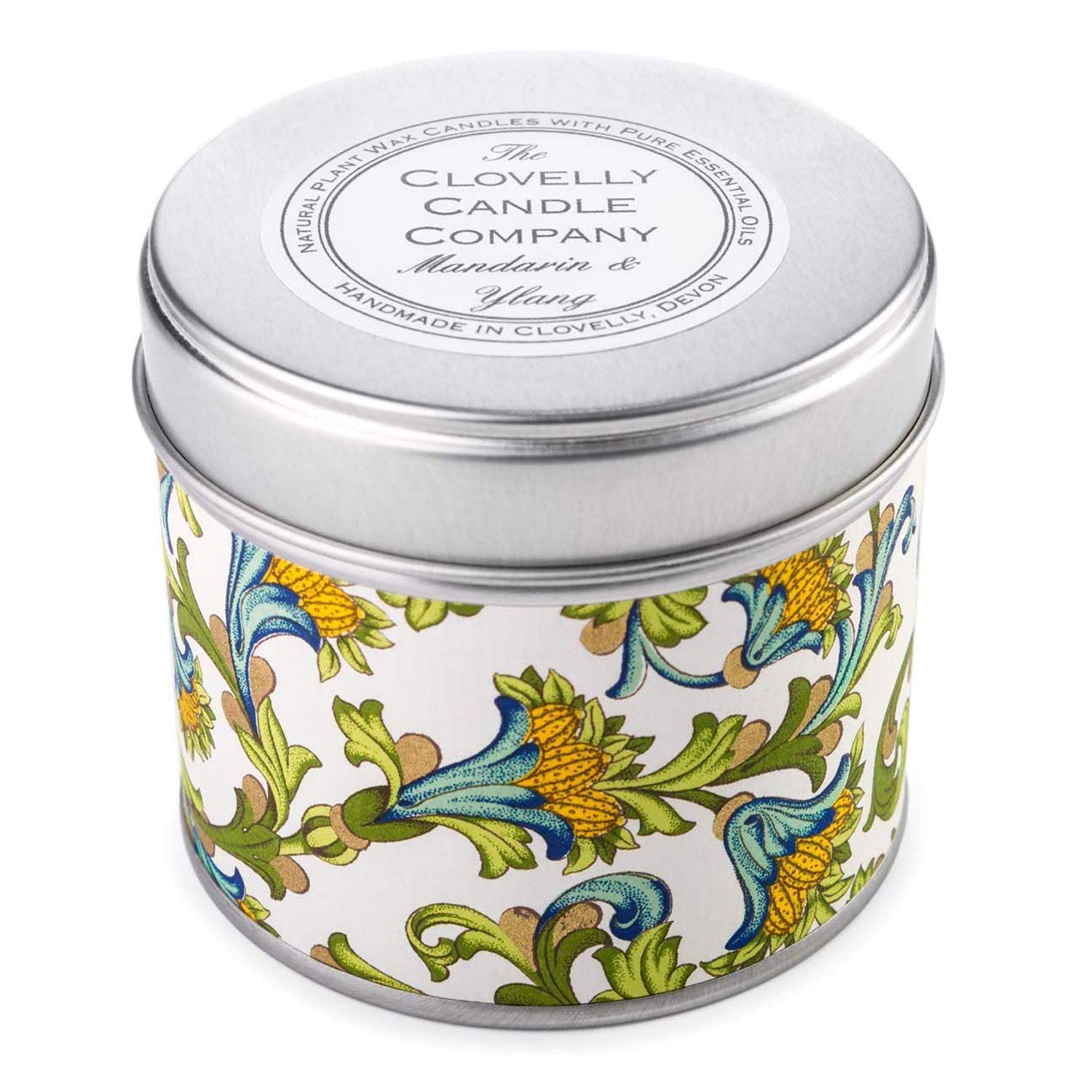 Bougie artisanale Mandarine Ylang-Ylang Clovelly Soap Co cire de soja