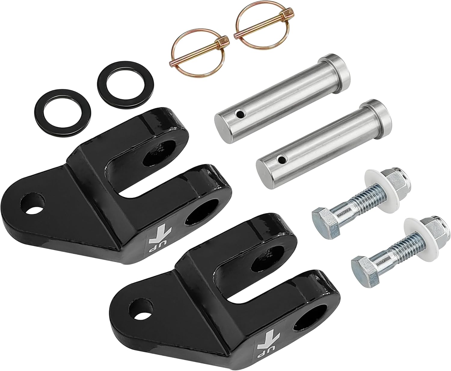 BX88296 BX88357 Off Road Tow Bar Adapter Kit Compatible with Avail BX7420, Ascent BX4370, Aventa II BX7335, Alpha BX7365, Aventa BX7445, Alladin BX4325 with 7/8" pin,2-Lugs Tow Bar Adapter Kit