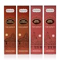 Hari Darshan Temple Premium Flora Combo Agarbatti - Pack of 4-12 Sticks Each | Rose | Sandal Masala Incense Sticks | Lon