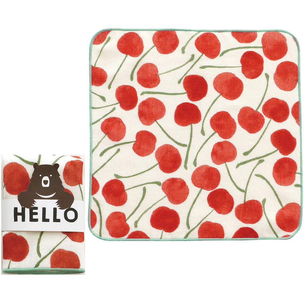 Amazon｜タオル ハンカチ 日本製 A293BU-SU(IC/いちご) 現代百貨 HELLO