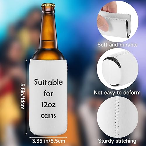 Miniatura 2 de Fundas para enfriadores de latas de cerveza personalizadas a granel, aisladas a granel, funda delgada para latas de cerveza con soporte para