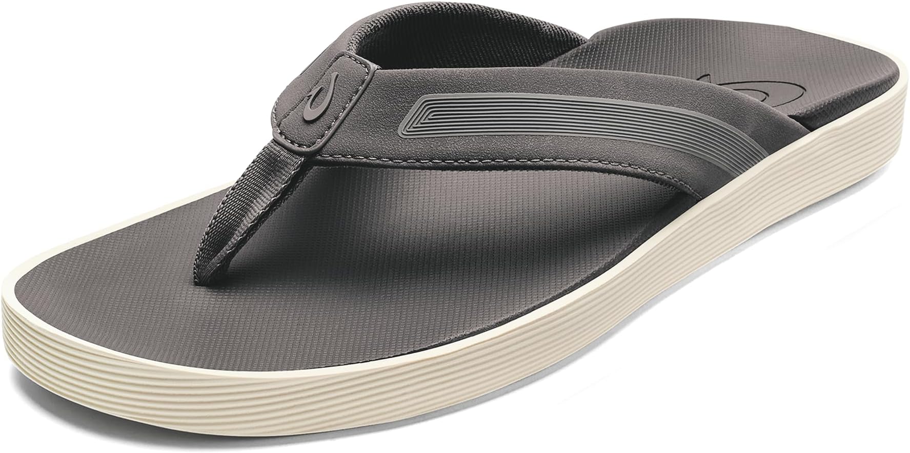 OluKai Leeward Men's Beach Sandals, Quick-Dry Flip Flop Slides, Water Friendly Versatility & Wet Grip Traction, Comfort Fit & Arch Support