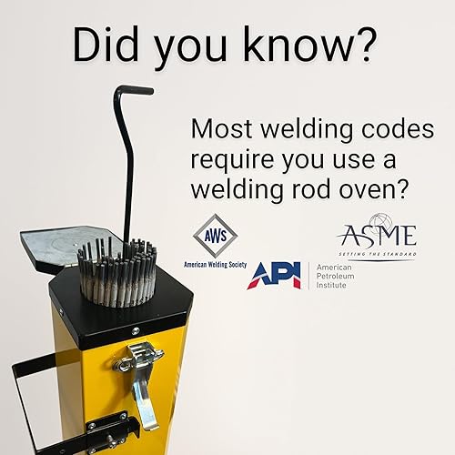 Miniatura 2 de Horno de varilla de soldadura portátil de 11 libras  110 V - 300 W - Temperatura máxima 300 F - 18 pulgadas - Bloqueos de tapa - Soporta 11 libras