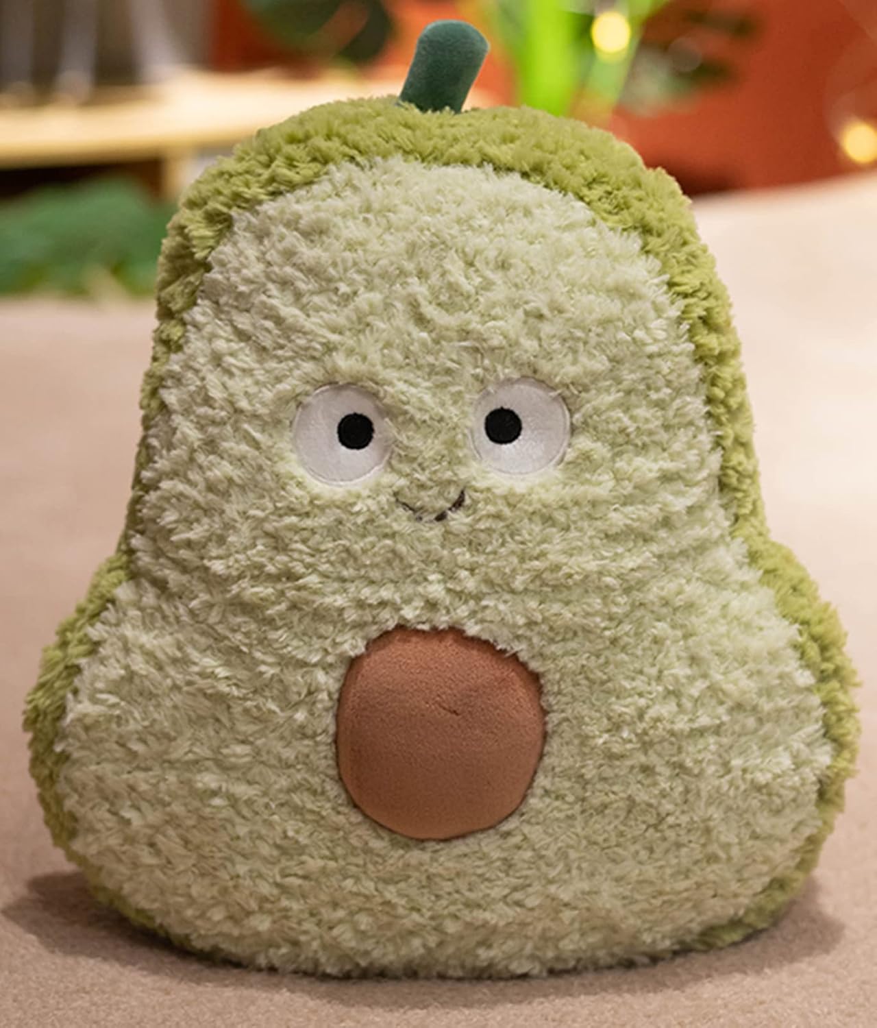 20 Inch Soft Avocado Plush Hugging Pillow Cute Stuffed Animal Plushies Toy Kids Stuffed Animals Plush Toys for Birthday, Valentine, Christmas or Daily