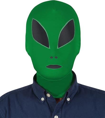 Aniler Máscara unisex de elastano de cobertura completa para Halloween, máscara de cara completa para disfraz de cosplay