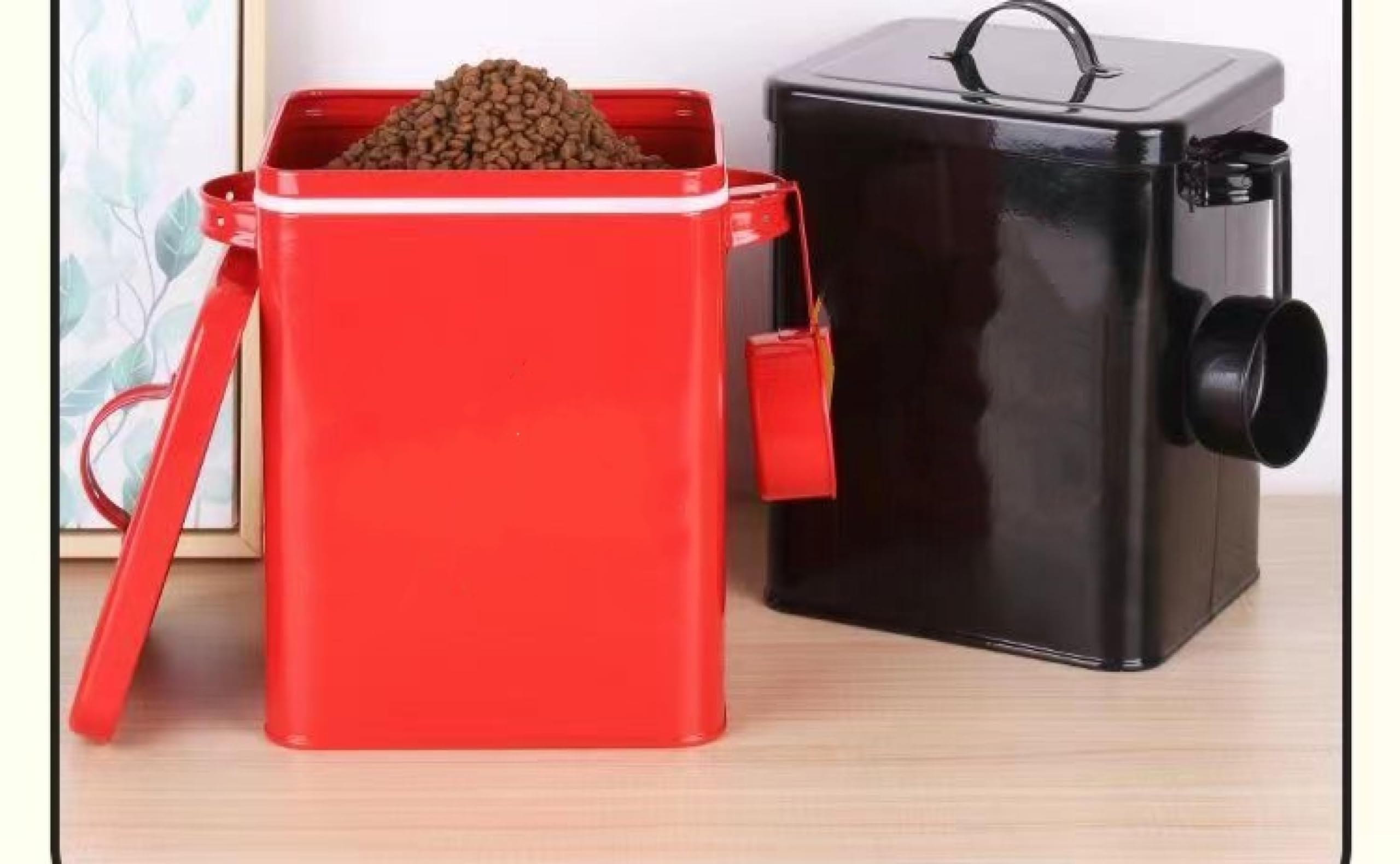 Amazon.co.jp: フードストッカー 真空保存容器 米びつ 食品保存容器 猫