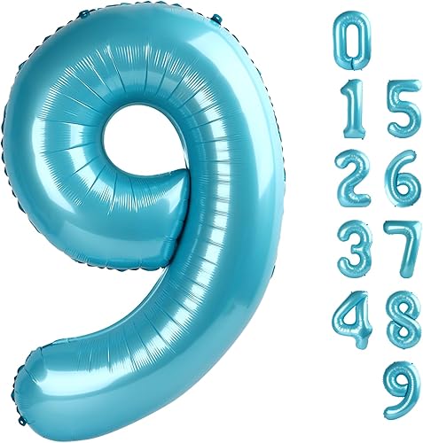 Vista 161 de Globos de números 0 de 40 pulgadas, globos negros de números para números 10, 20, 30, 40, 50, 60, 70, 80, 90, 100, globos de números 10, 20, 30, 40