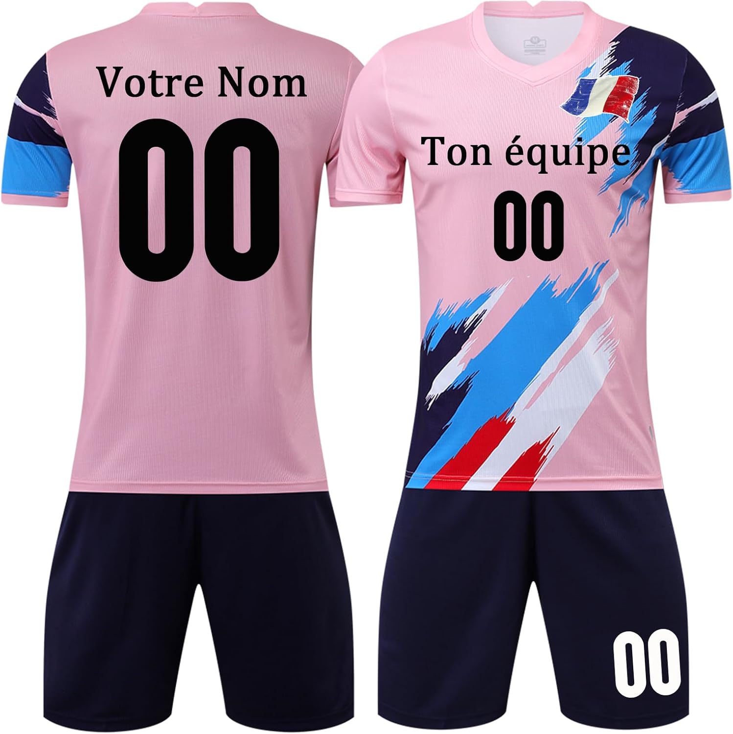 Maillot Personnalisé Avec Prénom Et Texte