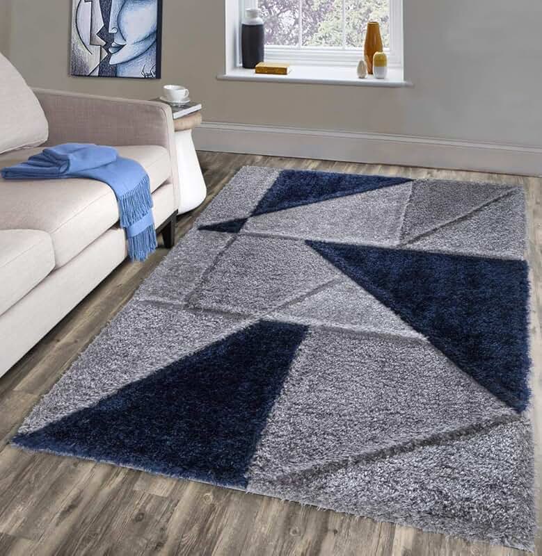 Amazon.co.uk navy rug