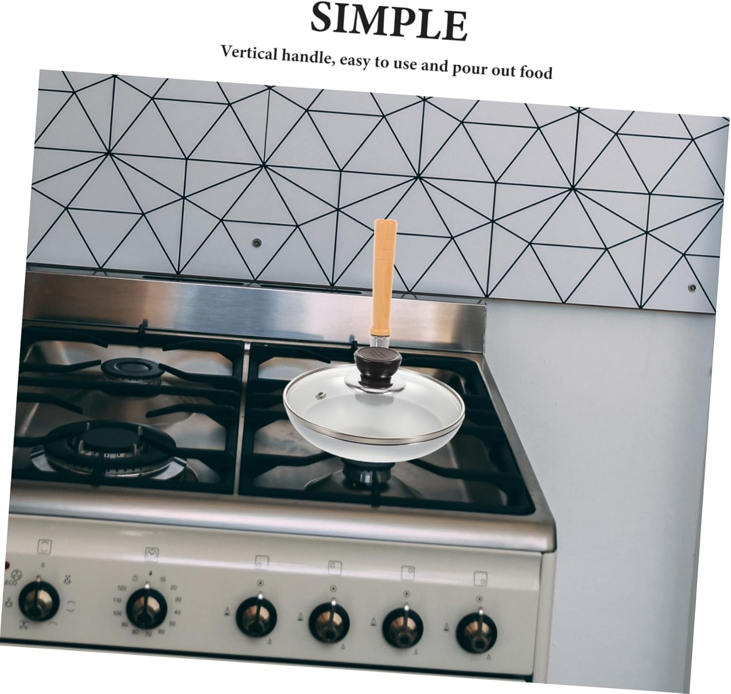 Japanese Egg Omelette Pan Multipurpose Cooking Pan Egg Skillet Vertical Handle Breakfast Lunch