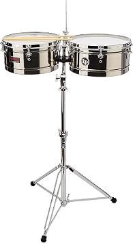 Latin Percussion LP1314-S Timbal Stainless Steel