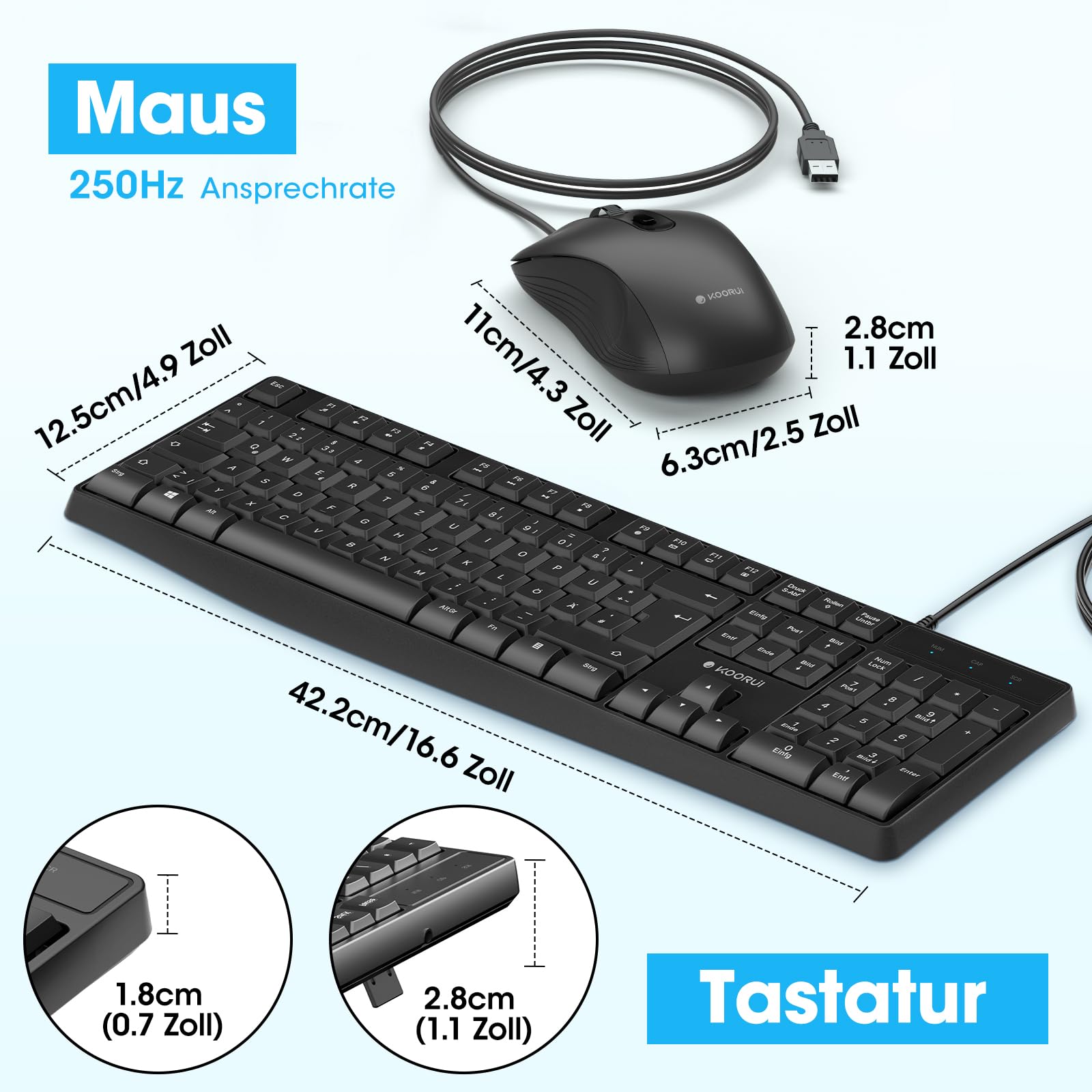 Tastiera Tedesca (DE) Per Laptop HP - Compatibile Con P/N 699497-041 - Senza Cornice - Ricambio