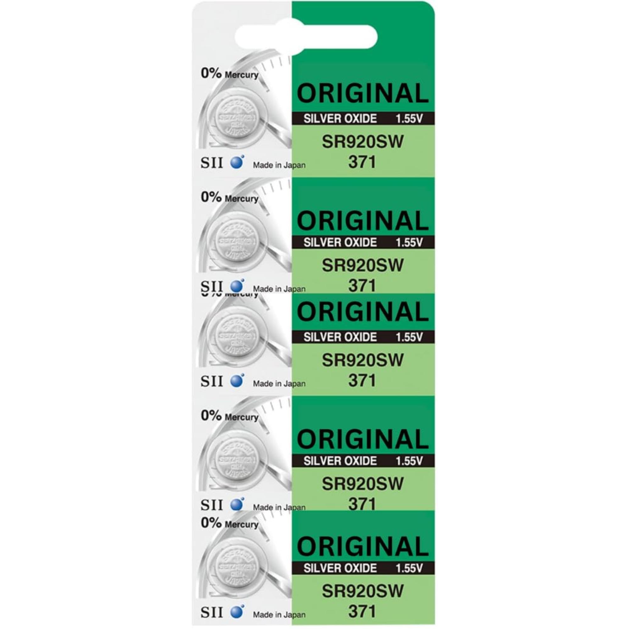 COPY LINE SR920SW 371 Batteries | Made in Japan | 0% Mercury-Pack of 2-image-18