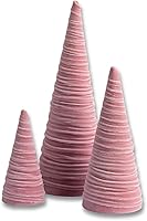 Vista 22 de Your Heart's Content Juego de 3 árboles de terciopelo negro, decoración de mantel hecho a mano, mesa de árbol de Navidad, centro de mesa