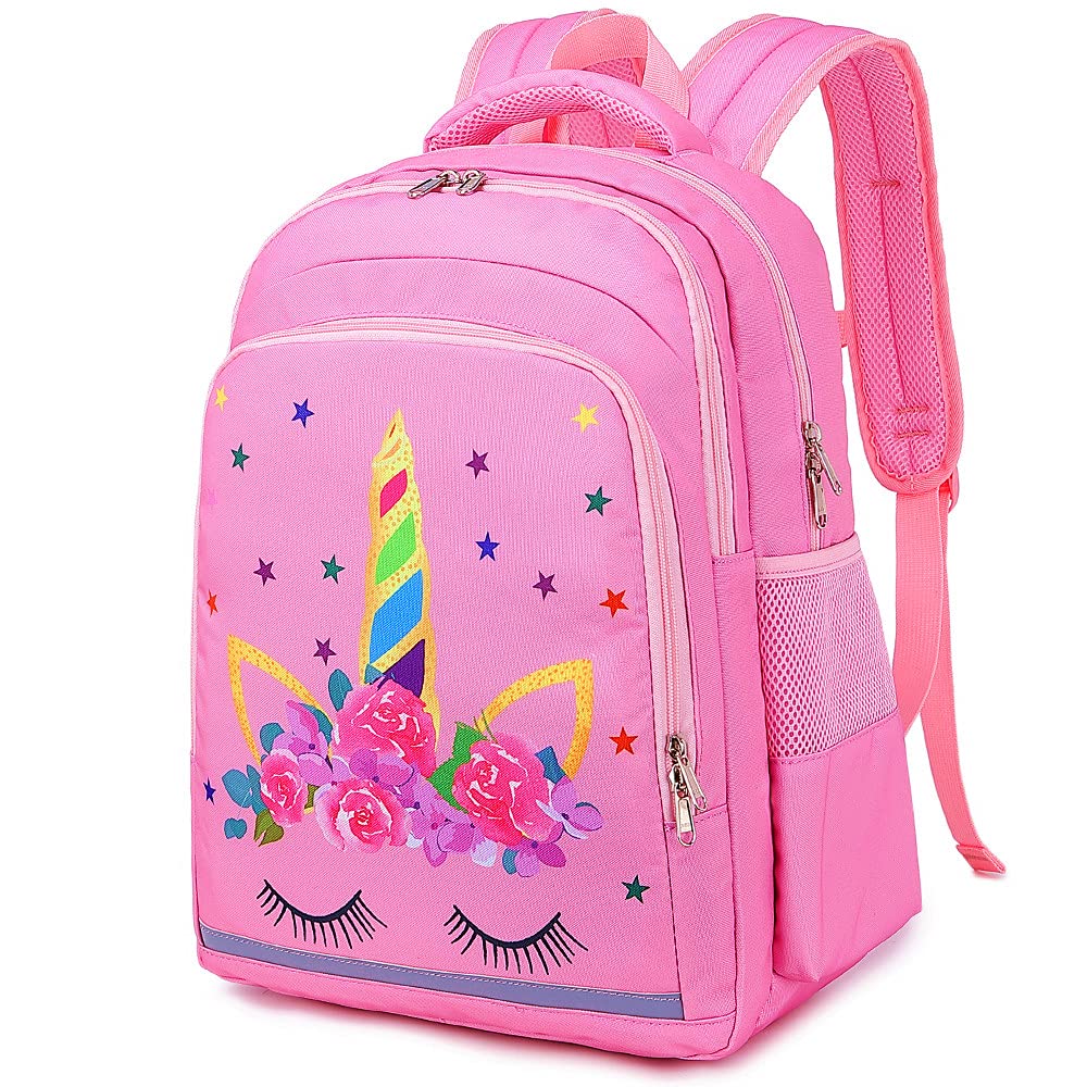 CAMTOP Backpack for Girls Kids School Backpack with Lunch Box Preschool Kindergarten BookBag Set
