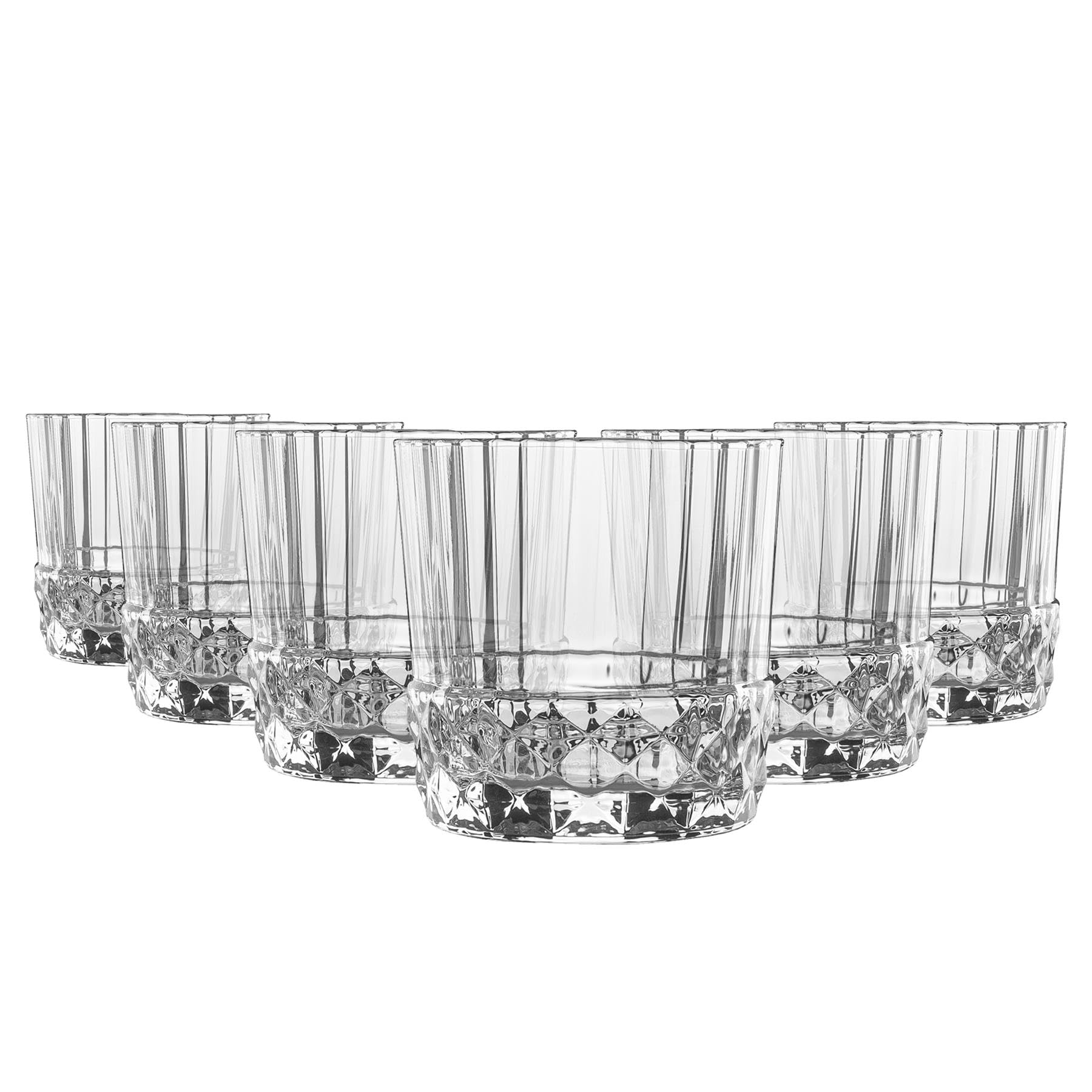 America '20s Whisky Glasses - 300ml - Clear - Pack of 6