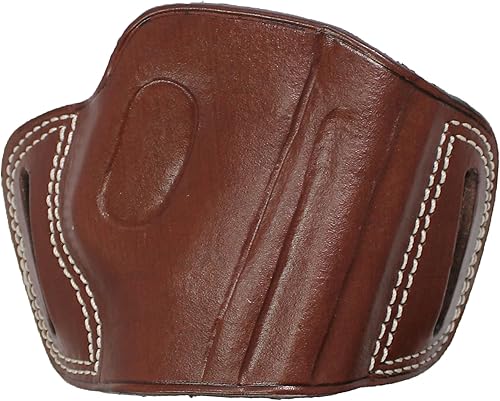 Miniatura 1 de YT HOBBY Diapositiva rápida hecha a mano del cinturón fuera de la banda de cintura OWB lleva la pistolera de cuero del arma