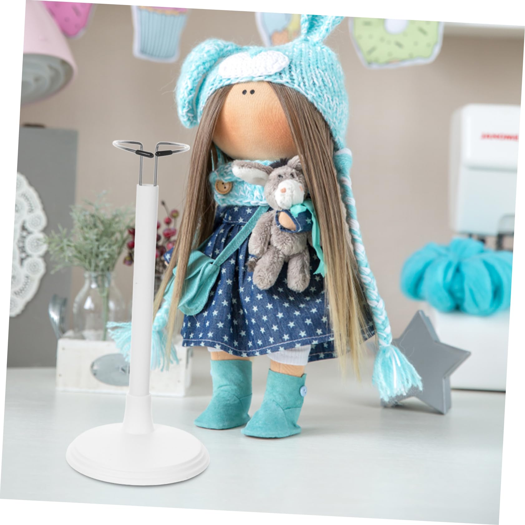 Toyvian Support De Poupée 24 Pièces Présentoir De Figurines Mini Jo Cadre De Support De Poupee Support De Figurine De Pou Am