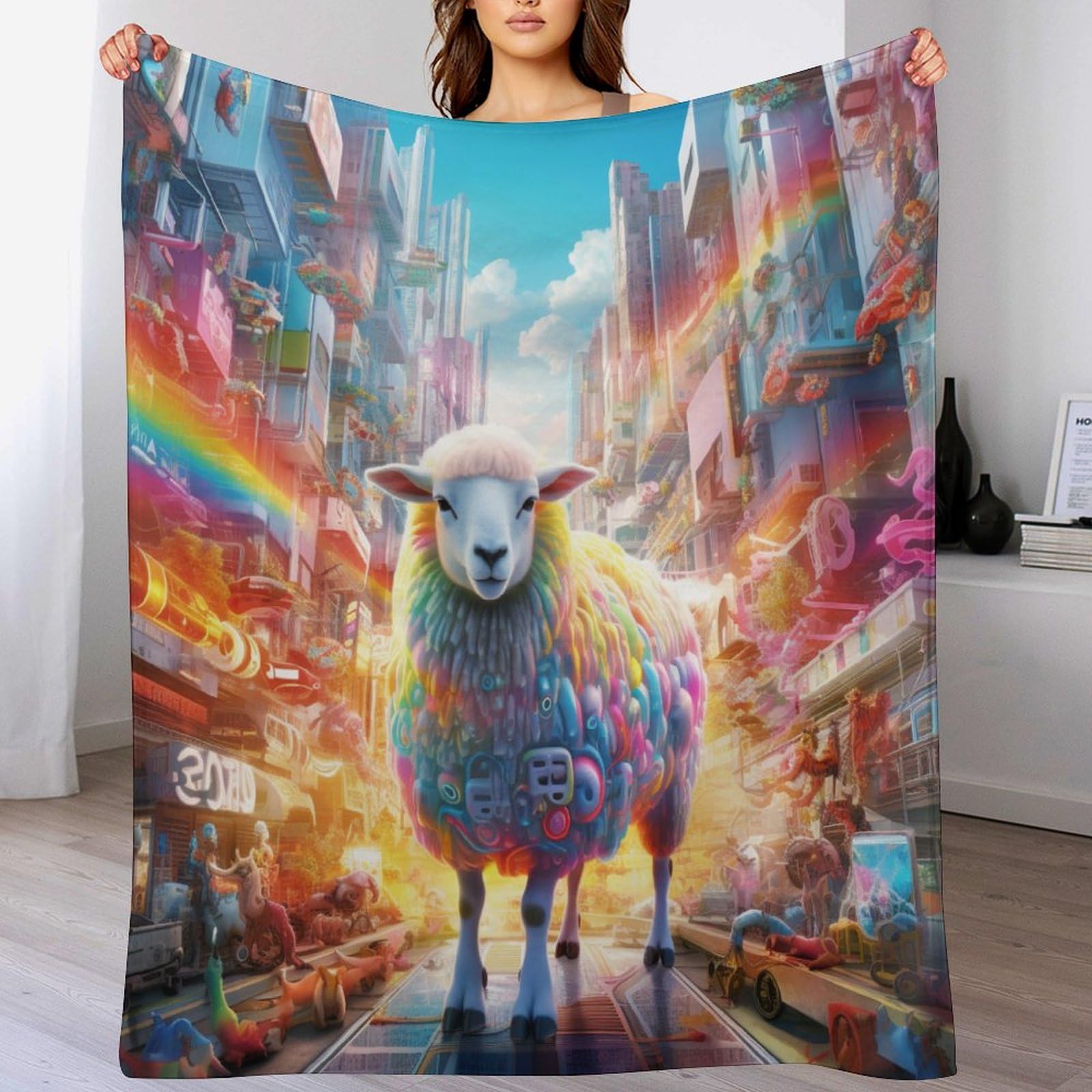 Couverture flannel polaire de haute qualité, douceur luxe 140x180cm