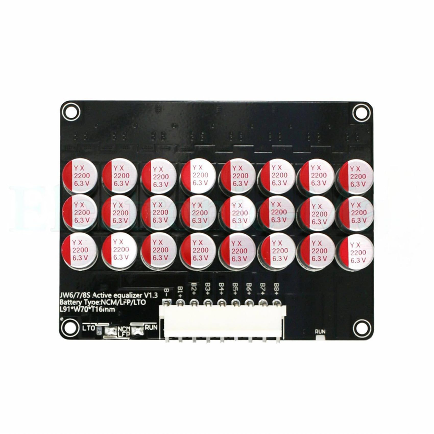 2X Equalizzatore Bilanciatore 5A 6-8S Lifepo4/LTO/Lipo Batteria Condensatore di Energia 6-8S NCM LFP LTO