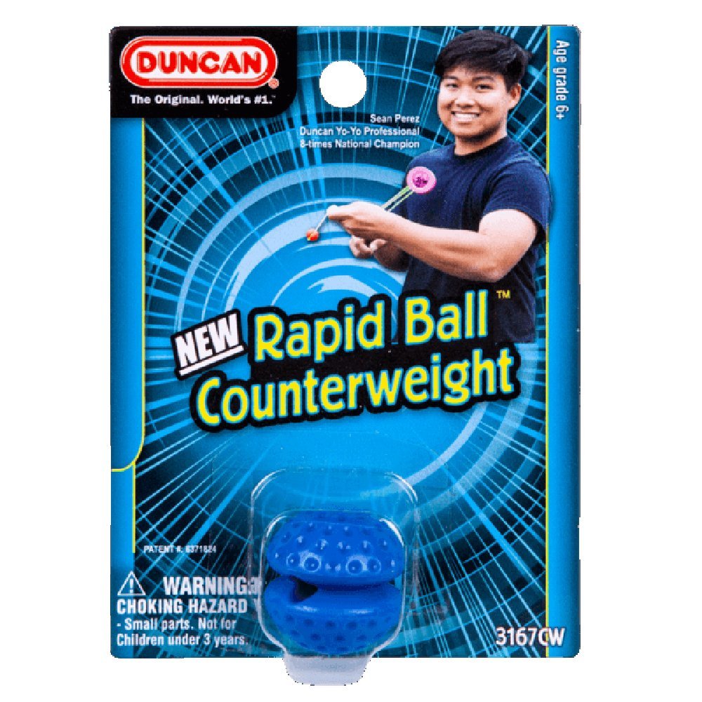 Duncan Rapid Ball Counterweight- Polycarbonate Plastic- Competition-Oriented - (RED