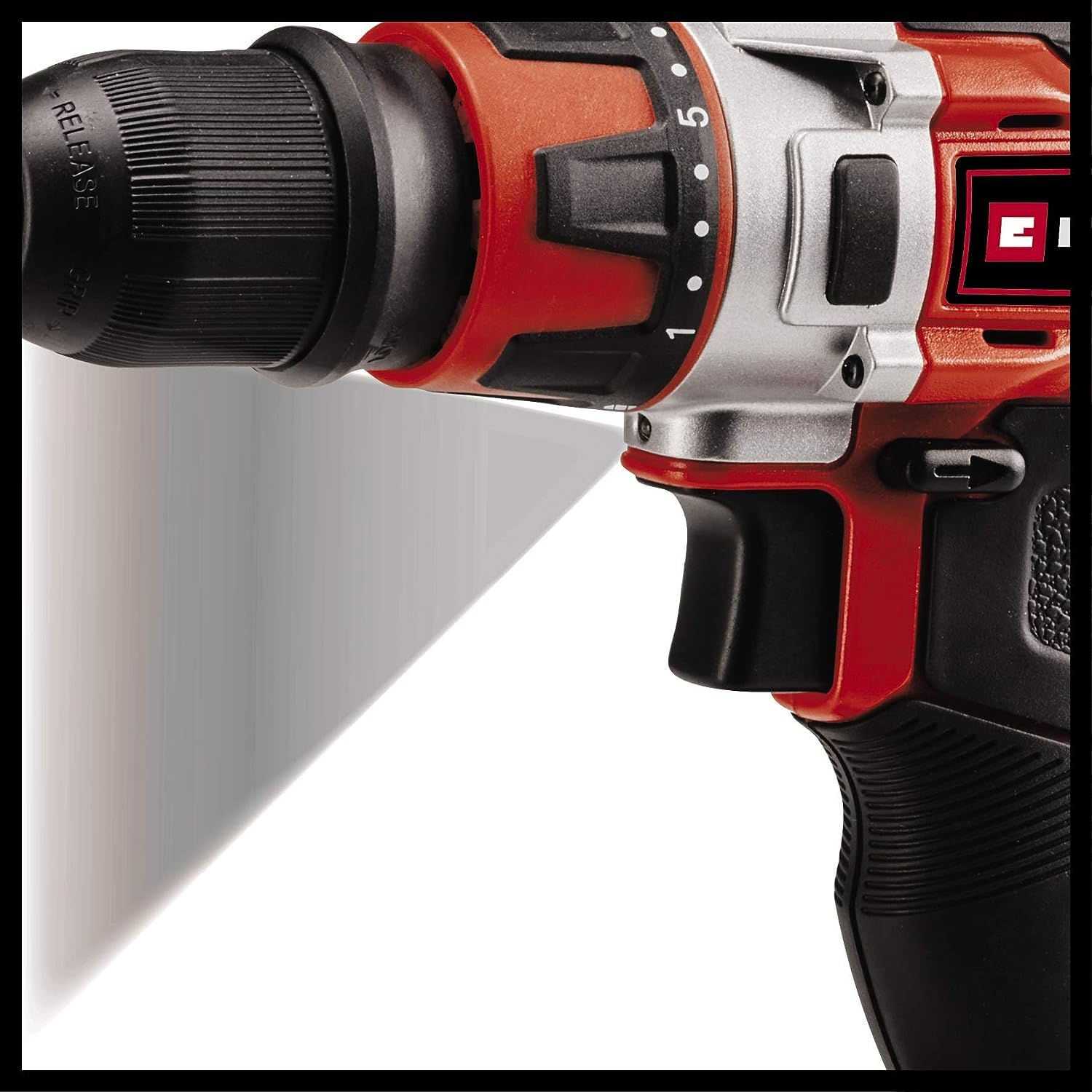 Einhell Akkuschrauber TE-CD 12/1 3X-Li (Li-Ion, 12 V, 30 Nm, 2 Gänge, abnehmbares 10 mm-Bohrfutter, inkl. Ladegerät und 1x 2,0 Ah-Akku)