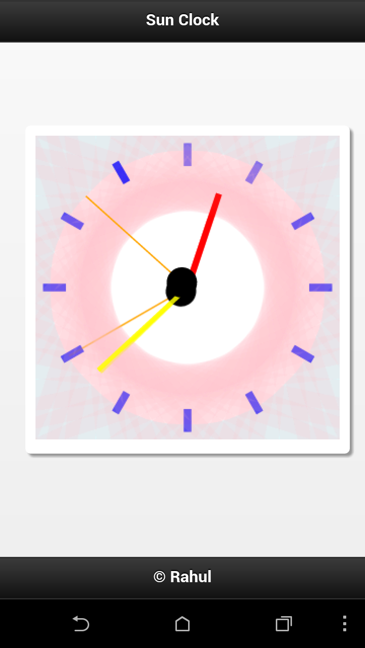 Sun Clock - App on Amazon Appstore