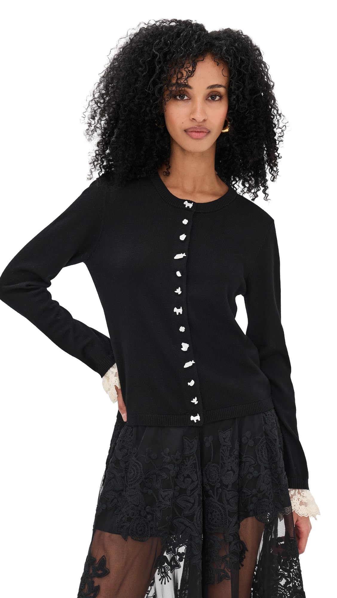 Sea Womens Diane Knit Cardigan