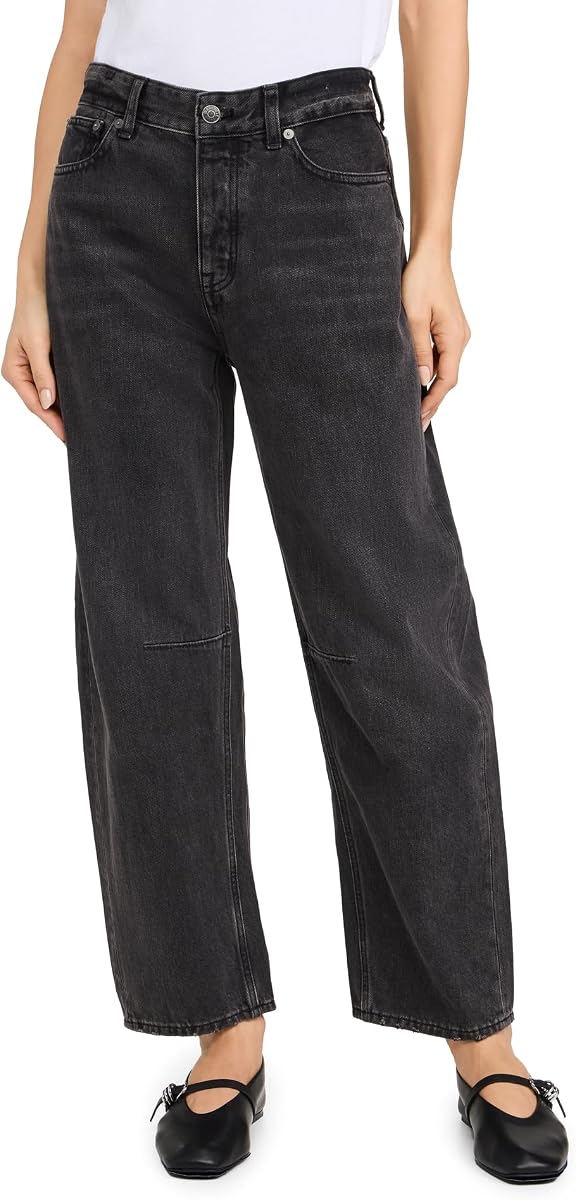 Madewell Women's The Darted Barrel-Leg Jean