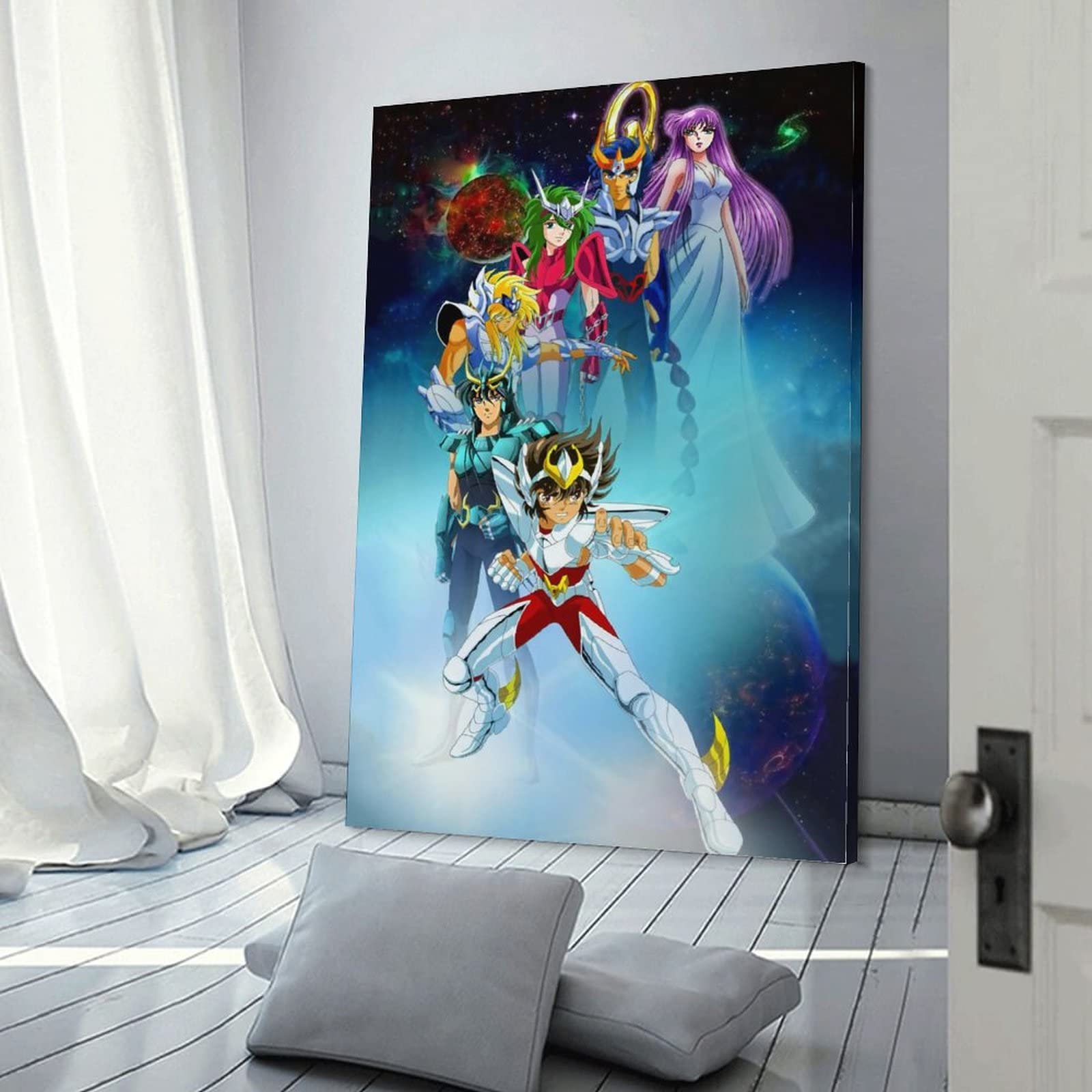 Poster Saint Seiya Sur Toile 60x90 Cm - Décoration Murale Moderne Pour Chambre, Salon, Bureau - 3