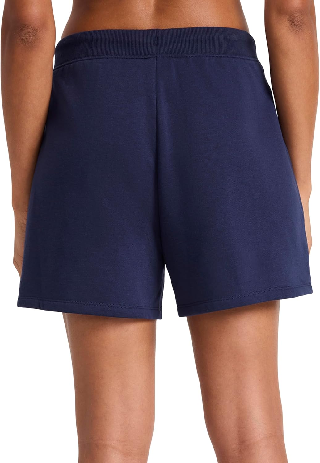 Reebok Womens Campus 4.5” Short, Standard Fit, Midweight Cotton-Poly Fabric - Image 2